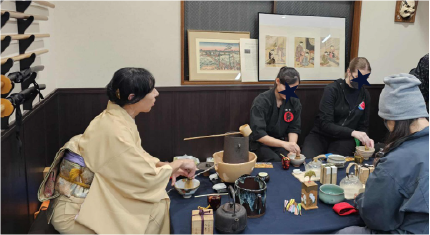 手裏剣大会の様子